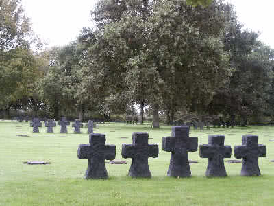 German cemetery at la Cambe