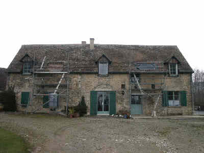 House Front Scaffolding