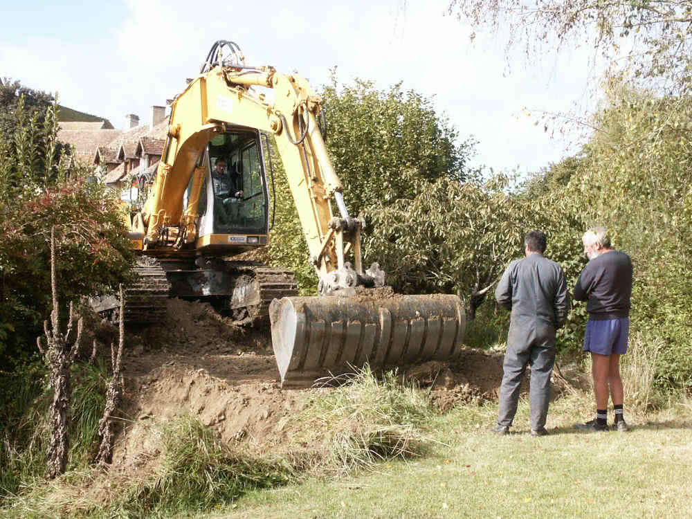 Trench filled, midday day 2
