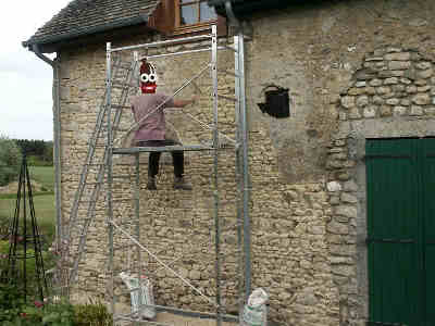scaffold tower access